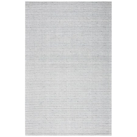 Safavieh 4 x 6 ft. Marbella Contemporary Rectangle Flat Weave Rug - Light Gray & Ivory MRB392F-4